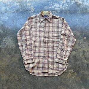 Vintage Pendleton Pure Virgin Wool Flannel‎ Shirt